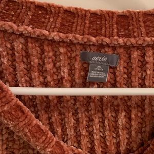 Aerie chenille sweater size xs